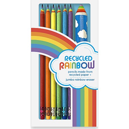 Pencil Set - Recycled Rainbow