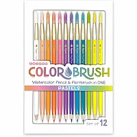 Colorbrush Watercolor Pencil and Brush Set Pastels