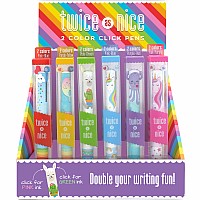 Rainbow Twice as Nice Pen (assorted)