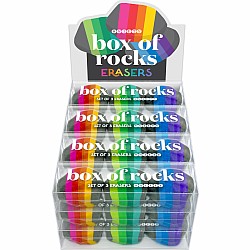 Box of Rocks Erasers