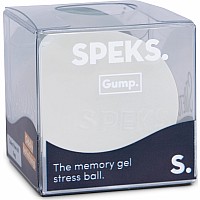 Gump Memory Gel Stress Ball (Fog)
