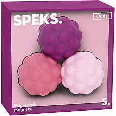 Odds Silicone Fidget Magnets Purple Bumps