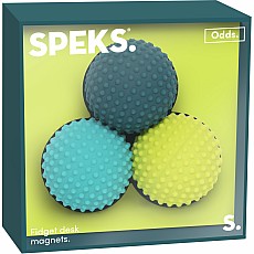 Odds Silicone Fidget Magnets Green Dots