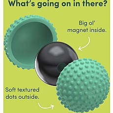 Odds Silicone Fidget Magnets Green Dots