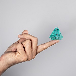 Aqua Pyramid Geode