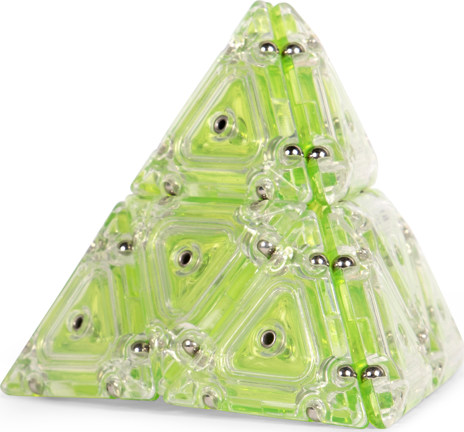 Peridot Pyramid Geode