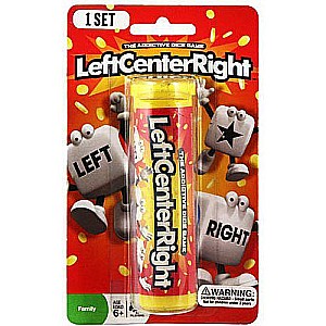 Left Center Right Dice Game - Styles Vary Tube/Tin