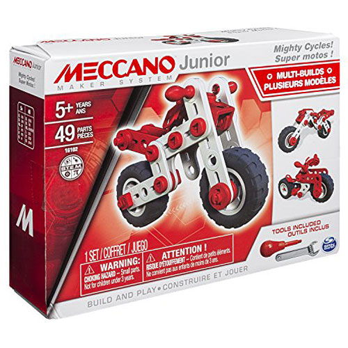 Meccano Junior, 3 Model Set, Mighty Cycles - Kite and Kaboodle