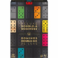 Cardinal Legacy Deluxe Double - 6 Dominoes