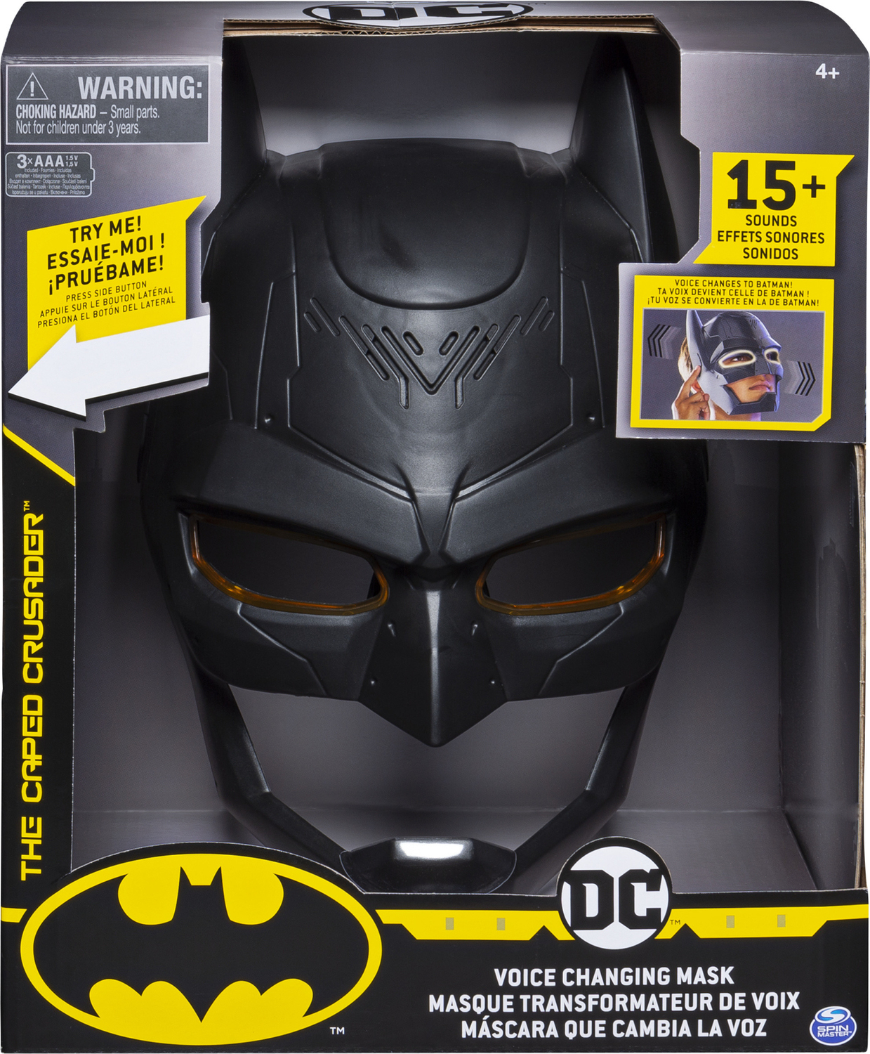 DC Comics BATMAN, Masque transformateur de voix avec plus de 15