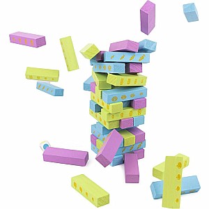 Game Squad Wood Jumbling Tower Game