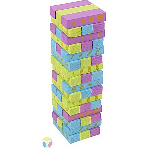 Game Squad Wood Jumbling Tower Game