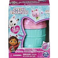 Gabby's Dollhouse Surprise Blind Mini Figure and Accessory Stand (Style May Vary), Kids Toys for Ages 3 and up
