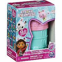 Gabby's Dollhouse Surprise Blind Mini Figure and Accessory Stand (Style May Vary), Kids Toys for Ages 3 and up