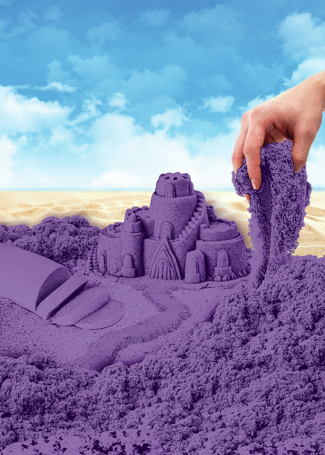  Kinetic Sand, The Original Moldable Sensory Play Sand, Pink, 2  lb. Resealable Bag, Ages 3+ : Toys & Games