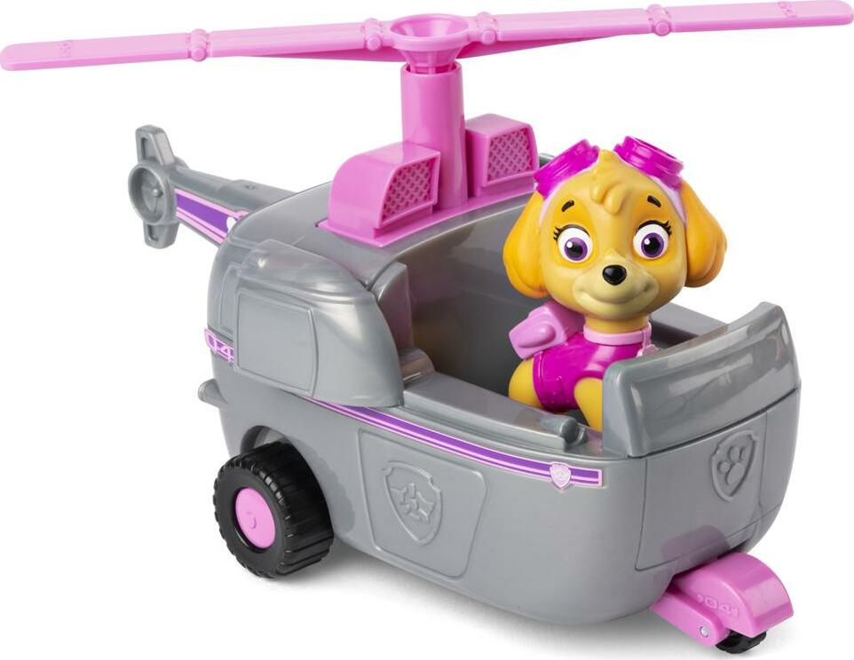Paw Patrol, Skye's Helicopter Vehicle with Collectible Figure