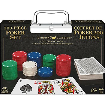 Cardinal Classics 200pc Poker Set