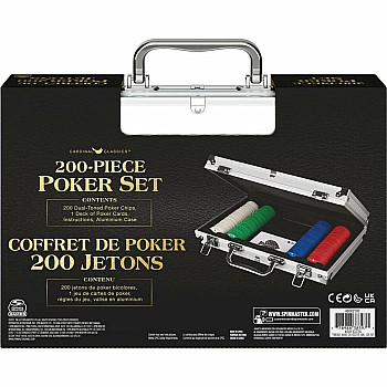 Cardinal Classics 200pc Poker Set