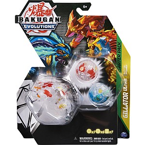 Bakugan Evolutions Starter Pack 3-Pack Throwing spinning top