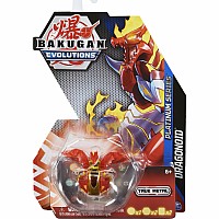 Bakugan BTB PlatinumSrsS4 1ADragonoid Red OC GML Throwing spinning top
