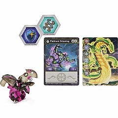 Bakugan Evolutions, Griswing, Platinum Series True Metal, 2 BakuCores and Character Card, Kids Toys for Boys, Ages 6 and Up