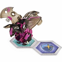 Bakugan Evolutions, Griswing, Platinum Series True Metal, 2 BakuCores and Character Card, Kids Toys for Boys, Ages 6 and Up