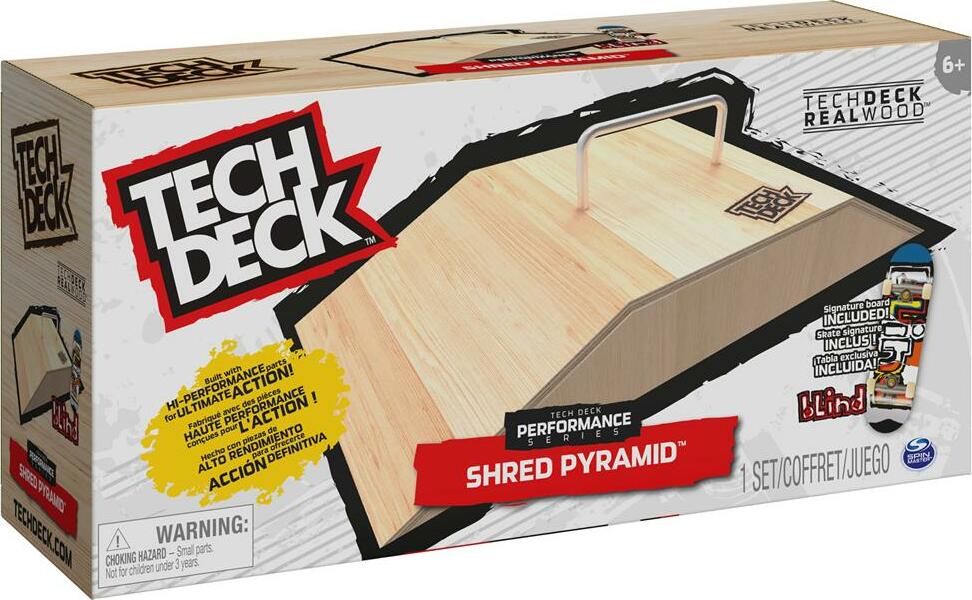 Tech Deck Performance Wooden Ramp Playset