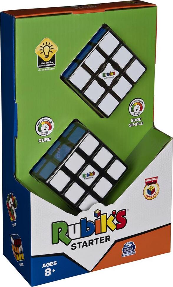 Rubik's Cube, The Starter Pack, The Original 3X3 Cube and Edge