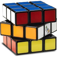 Rubik's: Classic Cube Pack - Classic 3x3 Cube with Keychain Accessory