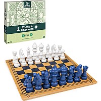 Mindful Chess Checkers Board Game 