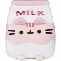 Pusheen Strawberry Milk Sip Plush - 6 in.