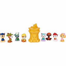 PAW Patrol , 10th Anniversary 2-inch Collectible Blind Box Mini Figure with Lookout Tower Container (Style May Vary), Kids Toys