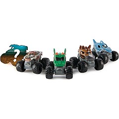 Monster Jam - Official Mini 5-Pack with Mystery Collectible Monster Truck - 1:87 Scale