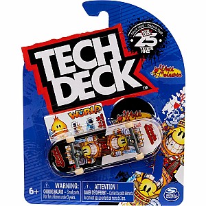 Tech Deck, 96mm Fingerboard Mini Skateboards with Authentic Designs (assorted)