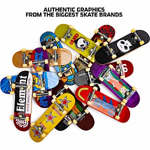 Tech Deck, 96mm Fingerboard Mini Skateboard with Authentic Designs (assorted)