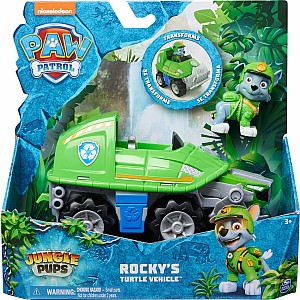 PAW Patrol Jungle Pups - Rocky Snapping Turtle Vehicle