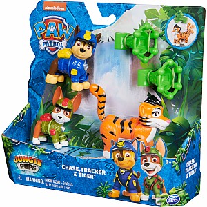 PAW Patrol: Jungle Pups Chase, Tracker & Tiger Action Figures (assorted)