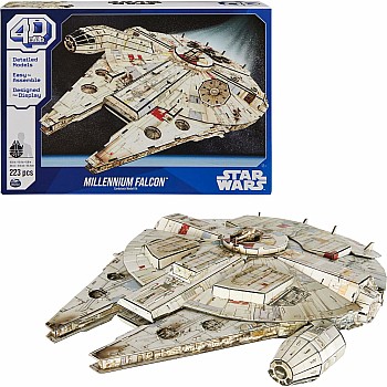 Star Wars Millennium Falcon 4D Build Kit