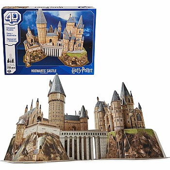 Harry Potter Hogwarts Castle 4D Model Kit