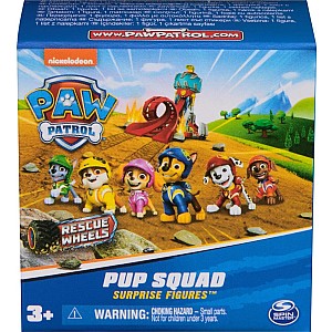 Paw Patrol: Rescue Wheels, Pup Squad Figure Blind Pack (assorted)