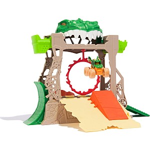 Monster Jam, Dragon Dungeon of Doom Playset, Mini Jams
