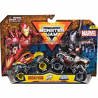 Monster Jam Marvel Iron Man Vs. War Machine