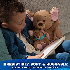 Disney Oh So Snuggly Kanga & Roo, 12.5-Inch