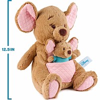 Disney Oh So Snuggly Kanga & Roo, 12.5-Inch