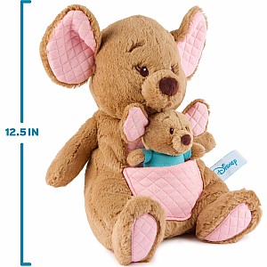 Disney Oh So Snuggly Kanga & Roo, 12.5-Inch