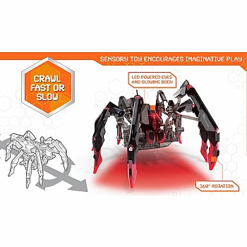 HEX BOTS Remote Control Black Widow