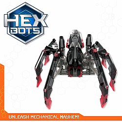 HEX BOTS Remote Control Black Widow