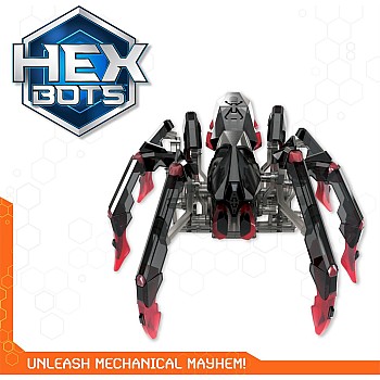 HEX BOTS Remote Control Black Widow