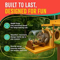 Squirrel Feeder Kit