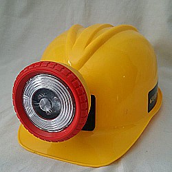 LED Bulb Miner Helmet